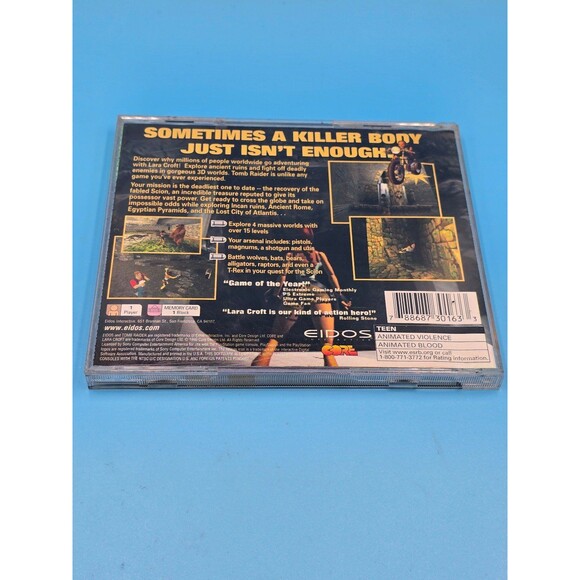 Playstation Tomb Raider Greatest Hits - Picture 2 of 4